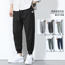 Sports pants mens summer thin loose straight mens pants bunched basketball pants overalls pants pants boys casual pants