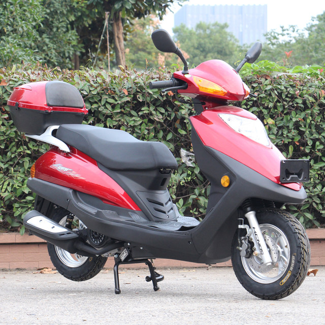 New scooter 125CC Yuzuan ນໍ້າມັນເຊື້ອໄຟລົດຈັກແບບ National IV EFI ຜູ້ຊາຍແລະແມ່ຍິງ scooter Yuzuan