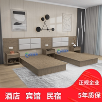 Minimalist Business Hotel Furniture Pets Full suite Guesthouse Bed Customised Apartments Private Accommodation Rental room Special bed frame