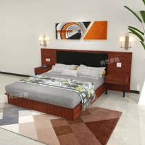 Minimalist Business Hotel Furniture Pets Full suite Guesthouse Bed Customised Apartments Private Accommodation Rental room Special bed frame