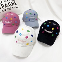 Childrens hats spring and autumn boys and girls baseball caps summer thin childrens sun cap baby cap