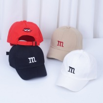 Baby hat spring and autumn childrens baseball cap male and female child duck tongue hat 1-2-3 year old fashion short eaves baby hat