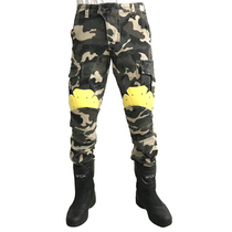 2018 New 968 Motorcycle Pants Straight Barrel Jeans Riding Pants Knight Jeans Anti-Fall Pants Camouflak Pants