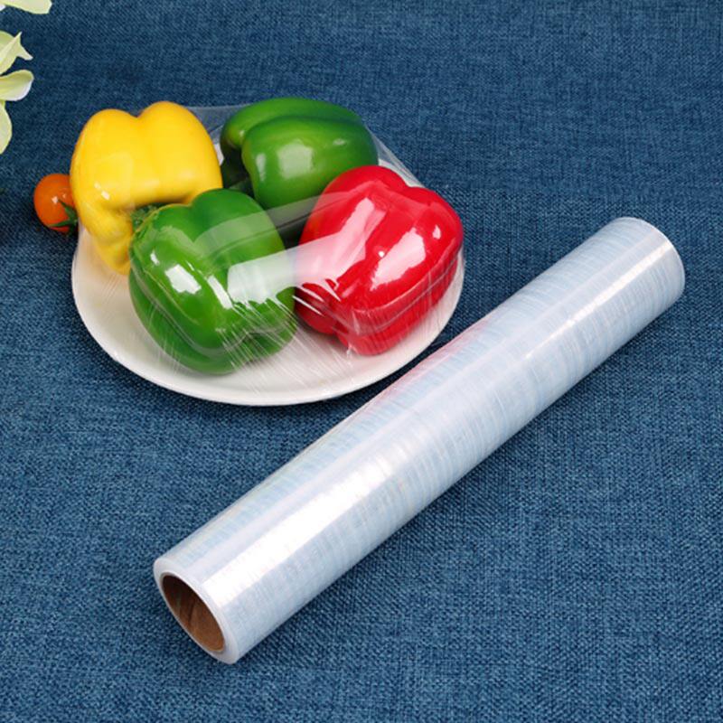 食物保鲜膜家用大卷厨房经济装冰箱冷藏水果蔬菜食品一次性包装膜