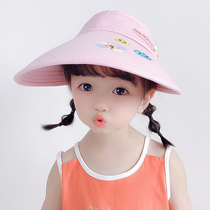Great Peak Child Air Top Hat Girl Baby Hat Summer Sun Hat Boy Sun Hat Boy Sun Hat Anti UV