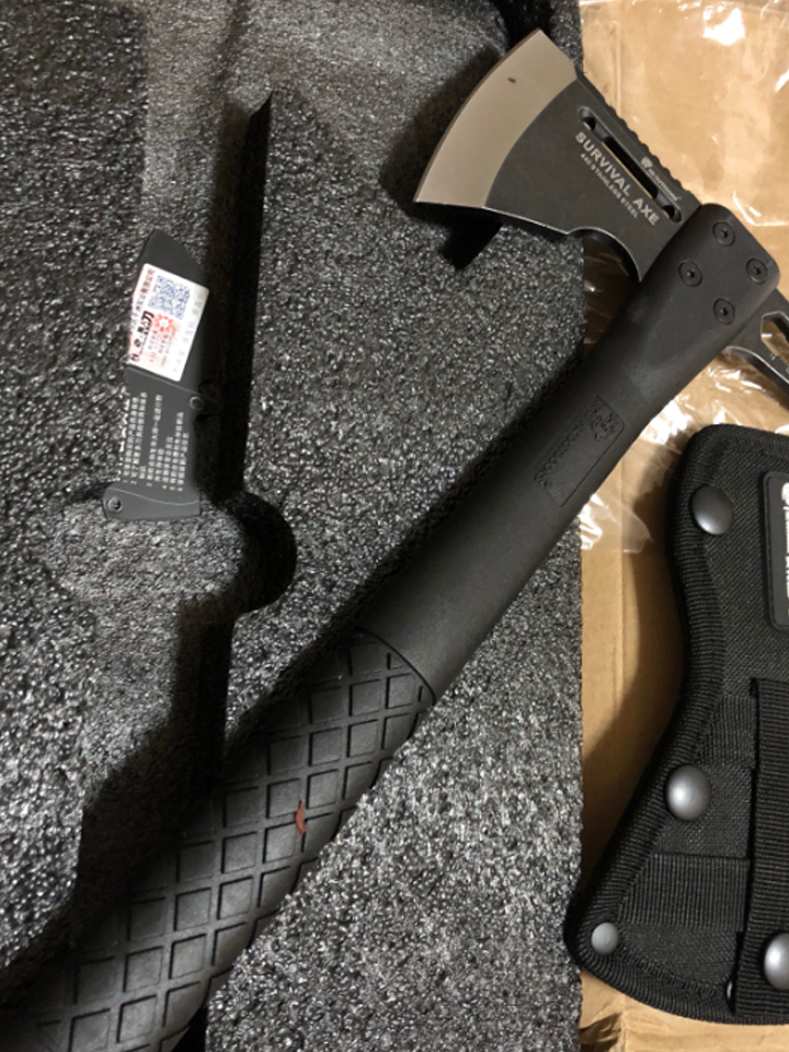 汉道户外多功能防身战术斧