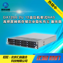 DX1200 2U 12 disc-bit rack NAS high-density network storage enterprise-grade private cloud server
