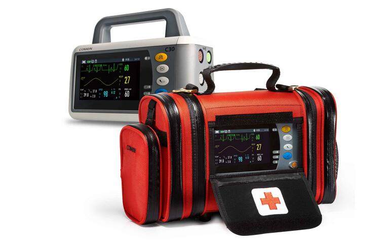 科曼 急救转运c30多参数监护仪 便携式心电监护仪