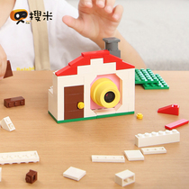 Childrens toy baby girl birthday gift Princess 4-6-8 years old Lego puzzle digital camera