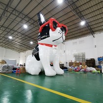 Customized event arrangement props inflatable single dog Dalmatians husky lucky dog inflatable model