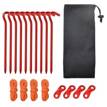 Tent Ground Nail Tent Ground Nail 7001 aluminum alloy Camp Nail Ledger Fixed the Windproof Nail Outdoor Tent