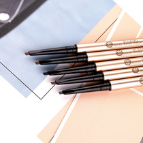 ins Super fire pen Craftsman drop-proof Ultra-fine triangle eyebrow pencil Eyebrow brush Long-lasting and not easy to take off makeup Waterproof Easy to color Beginners