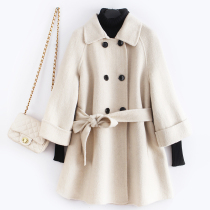 Anti-season new Korean version of the wool niqab jacket small short cashmere style double-sided woolen coat 2021