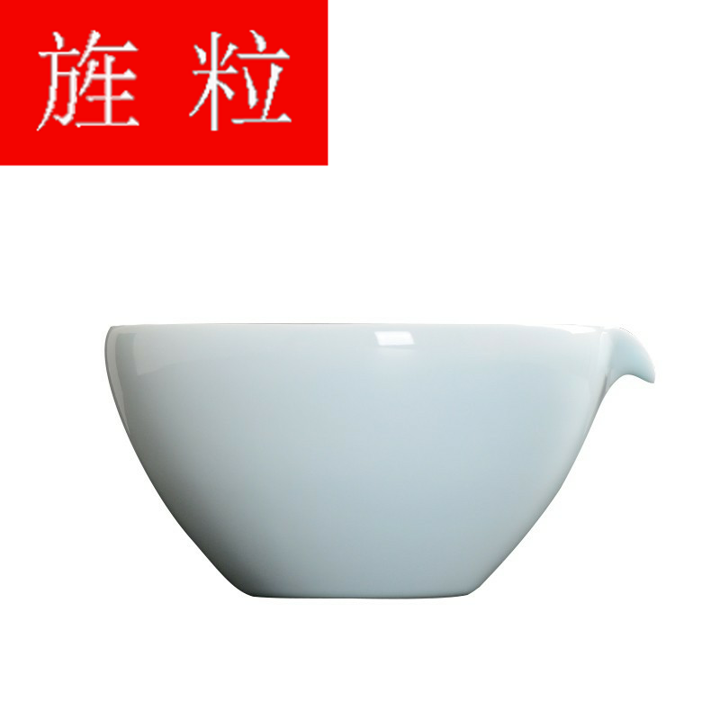 Continuous grain of jingdezhen left a shadow qdu number with ceramic tea tea to wash dishes washed writing brush washer tea accessories tea set