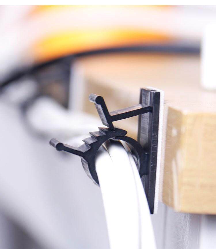 理线器电线贴自粘线夹线路整理卡扣线扣免钉网线固定线卡子卡线扣