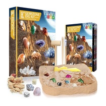 Archaeological Gem Digging Toys Ore Fossils Children diy Handmade Boys and Girls Treasure Hunt Digging Diamond Blind Box