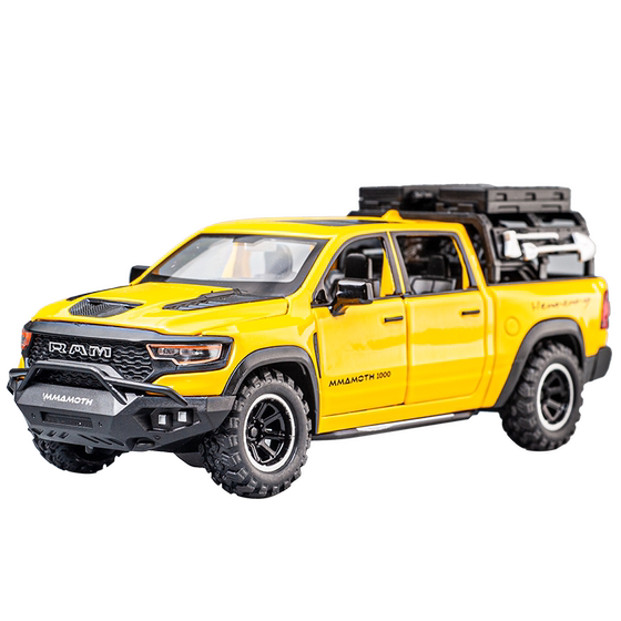 Dodge Tyrannosaurus Mammoth Pickup Alloy Car Children's Gift Toy Car Simulation Car Model Ornaments
Dodge Tyrannosaurus Mammoth Pickup Alloy Car Children's Gift Toy Car Simulation Car Model Ornaments