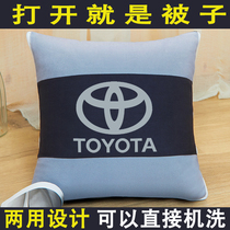 Car holding pillows are suitable for Toyota Hanranda Kamei Reyling Multi-functional dual-use waist cushions Air conditioning Quilt
