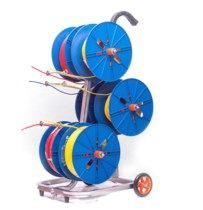 New BV wire electrician pay-off reel pay-off rack patent dark wire artifact wiring tool