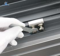 Children lock window lock buckle plastic steel door and window lock buckle push window stopper screen window lock aluminum alloy window lock