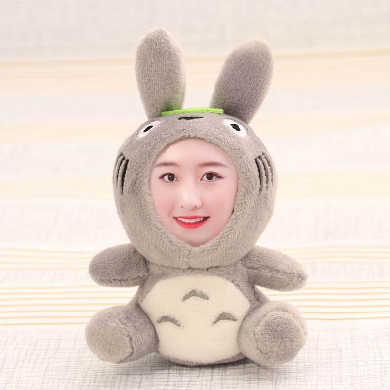 七夕情人节礼物卡通玩偶定制人物形象人像挂件3d娃娃立体人面公仔