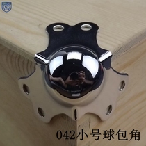 042 Small ball angle thickened wooden box aluminum corner protection box hardware aviation box audio box corner protection