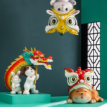 Hospitality State Tide Awakening Lion Hands for Gift Ideas Living-room Decoration Cabinet Desktop Home Accessories China Wind Paparazzi