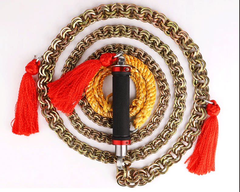 鞭子响鞭健身甩鞭钢鞭麒麟鞭健身鞭大全弹簧垫鞭子初学铁鞭