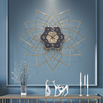 Watch wall clock Living room household silent wall clock performance generation fashion atmosphere creative clock Light luxury decoration Nordic wall clock