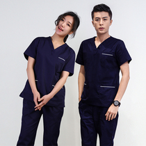 Handwashing Clothes Mens Long Sleeves Short Sleeves Pure Cotton Surgery Coat Brushed Segregated Clothing Dental Nurse Practitioners Operating Room Working suit