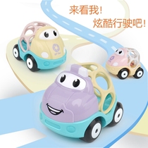 Baby toys bite car Male baby 0-1 year old girl soft rubber rattle toys Newborn 3-6-12 months