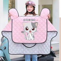 Electric car windshield is waterproof in summer rainproof windshield battery motorcycle waterproof shade fourth spring and autumn thin