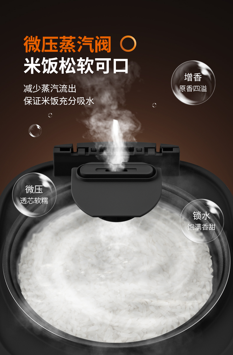 九阳3l升迷你小型家用智能电饭锅介绍