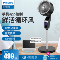 Philips Air Circulation Fan Home Electric Fan Floor Fan Small Ecstasy Turbo Convection Vertical Electric Fan