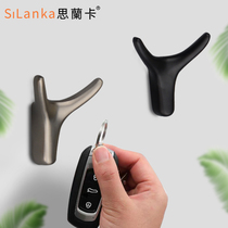 Home Nordic Golden Horn Hung Clothes Hook Wall-mounted Wall Cloak Hood Hook Genguan Bath Cabinet Door Wall Hanging Creative Hook