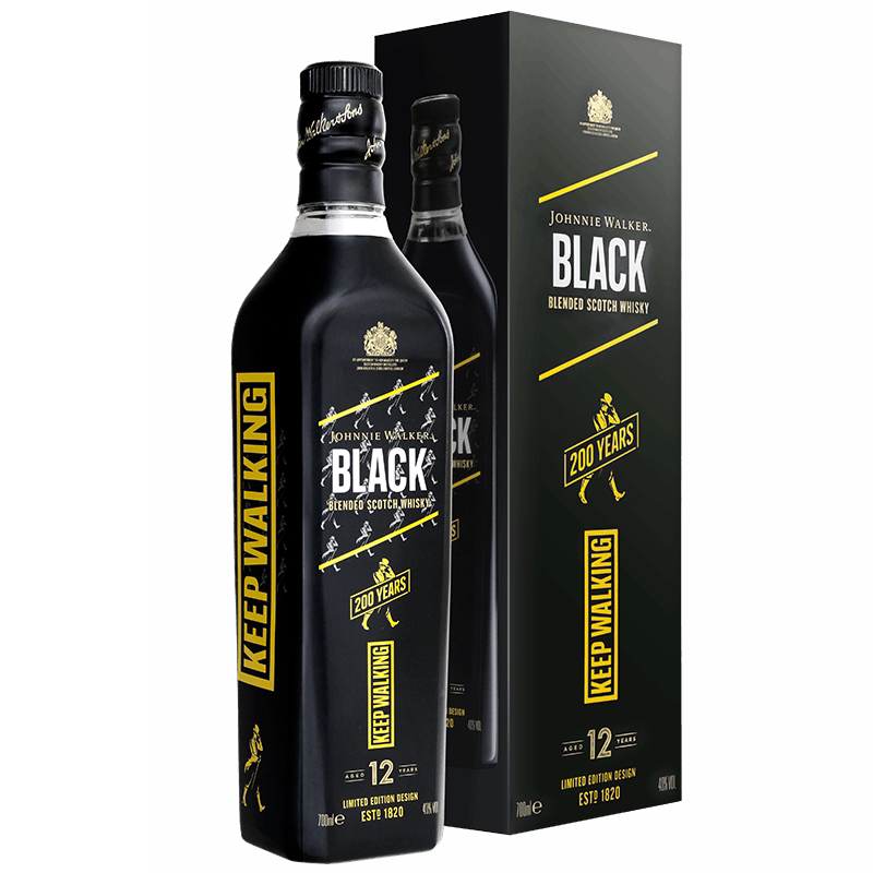 天猫超市尊尼获加黑牌威士忌500ml