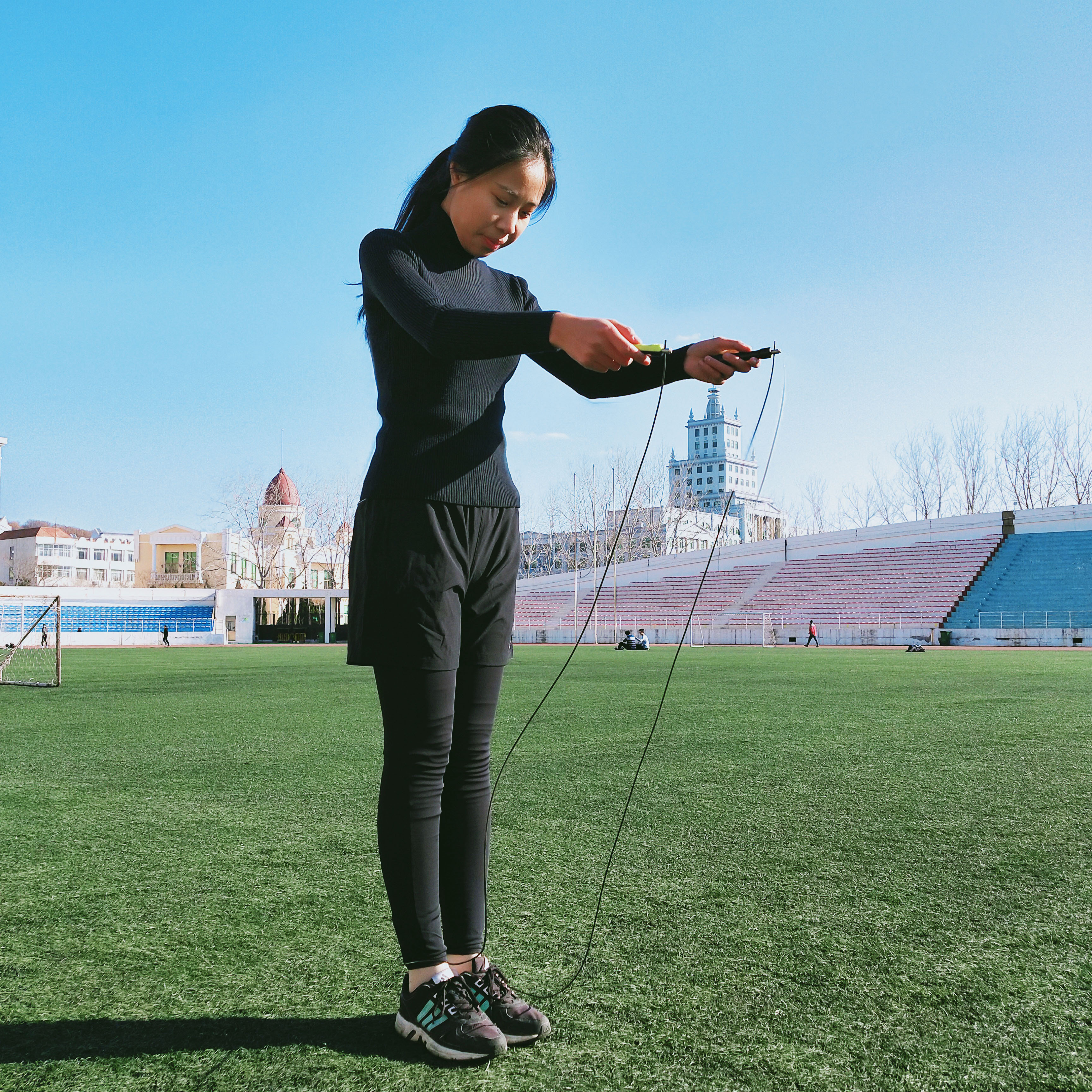 赛倍伶钢丝跳绳,锻炼身体的好器材