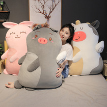 Close to pillow headboard Large backrest cute dormitory Students can unpack and wash male student bed to play game backrest pillow bedroom