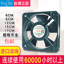 Axial blower 220V cabinet electric cabinet distribution box welding machine radiating fan small industrial exhaust fan