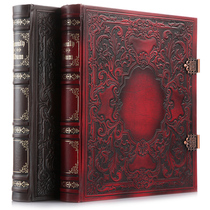 NCL imported leather retro photo album family large capacity album Business thin wedding photo birthday gift