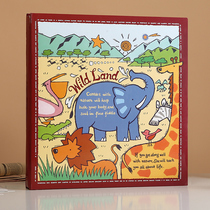 Japan NCL handmade diy photo book sticky film creative childrens album growth commemorative album