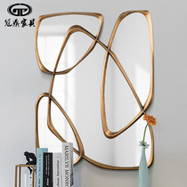 Guanding Xuanguan mirror living room dining room decorative mirror Wall Wall Mirror Wall Wall Wall Art Wall Wall Wall creative decorative mirror