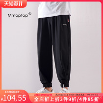 MOPTOP autumn winter recreational straight pants male pendant thick legs nine-point pants fashion worker pants loose and loose pens