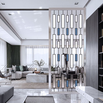 Nordic Living Room Waterproof Glass Screen Partition Wall Shower toilet frosted Process Xuanguan Light Extravagant Decoration Modern