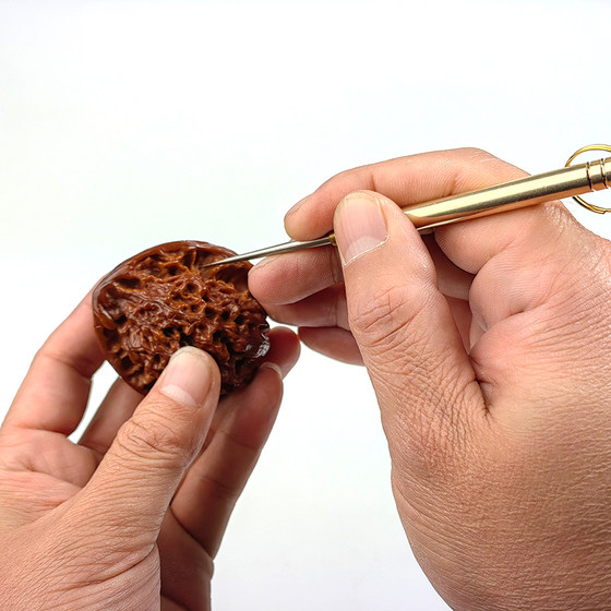Wenwan Walnut 버클 스틸 바늘 녹색 피부 호두 디아 마나 바 보디 씨앗 세척 바늘 불순물 도구 편리하고 높은 경도 Wenwan Walnut 버클 스틸 바늘 녹색 피부 호두 디아 마나 바 보디 씨앗 세척 바늘 불순물 도구 편리하고 높은 경도