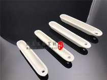 Daily sulfur Meter accessories laboratory special ceramic gray dish Ark burning boat boat type porcelain high temperature resistant ceramic boat captain Square boat square porcelain boat