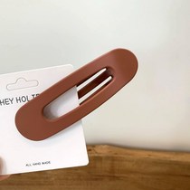 bb clip headdress duckbill clip Frosted bangs clip Wild girl hairpin Net red ins broken hair hair clip small clip