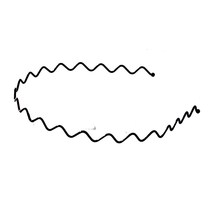 Hair band hair band Hair back non-slip headband Tide pressure hair band Mens sports face wash not strangle head Metal hair band