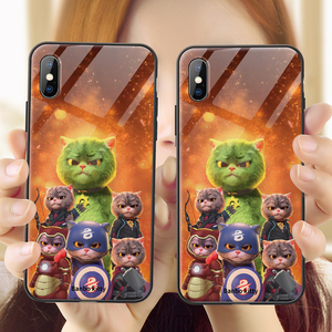苹果x手机壳iphone女xsmax漫威7新款6s复仇者6/8/华为/vivo套oppo