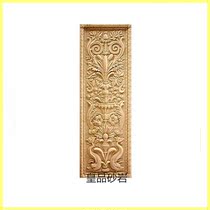 Sandstone pisces plant board relief sculpture background wall decoration European villa hotel home improvement factory direct sales
